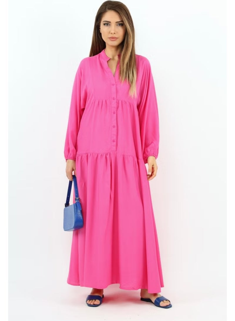 Ritnice Tiered Poplin Dress - Image 1
